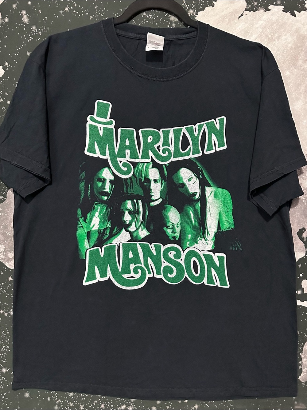 Marilyn Manson Heavy Metal Rock Band Shirt